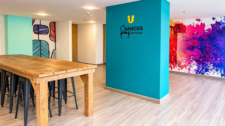 Loft privado para 2 en el centro de Bogotá