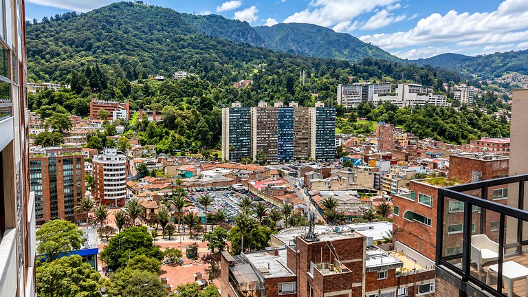 Refugio Familiar con Vista a Bogotá | Centro