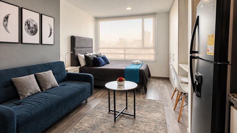 Loft privado para 2 en el centro de Bogotá