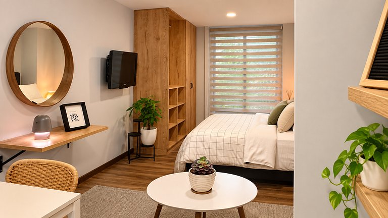 Apartamento moderno con lavadora-secadora en Bogotá