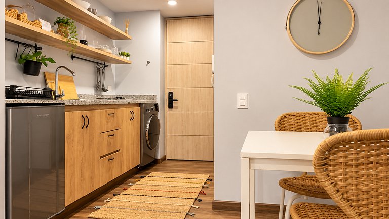 Apartamento moderno con lavadora-secadora en Bogotá