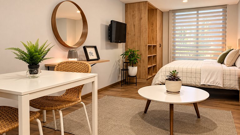 Apartamento moderno con lavadora-secadora en Bogotá