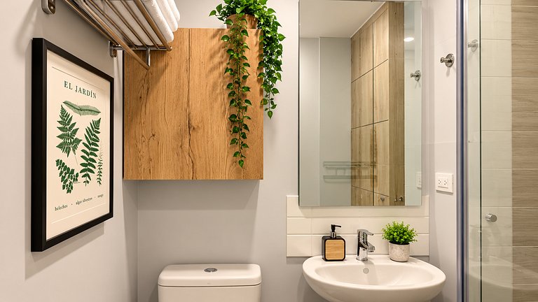 Apartamento moderno con lavadora-secadora en Bogotá